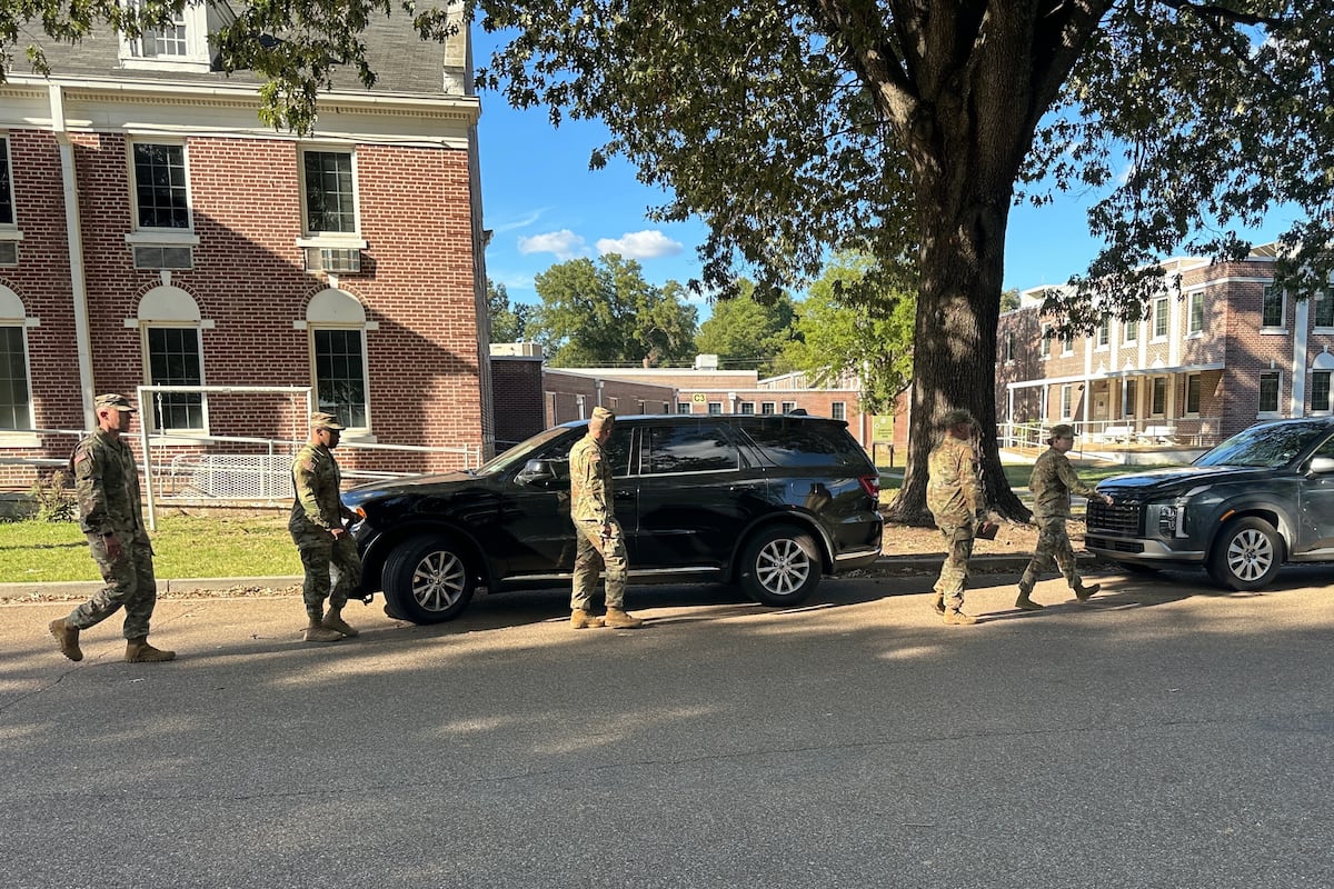 Hegseth and Bondi rally federal agents and troops in Memphis