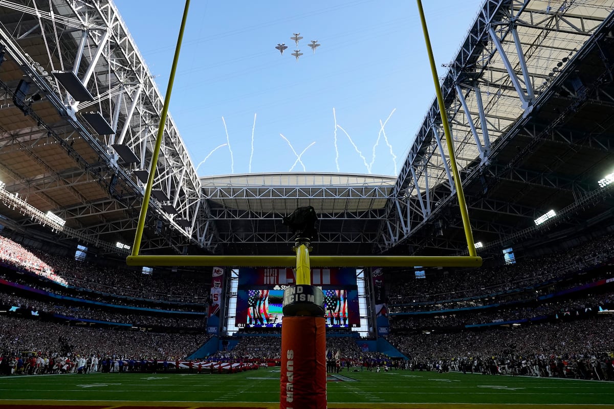Air Force, Navy aircraft to take to the skies for 2026 Super Bowl Air Force, Navy aircraft to take to the skies for 2026 Super Bowl