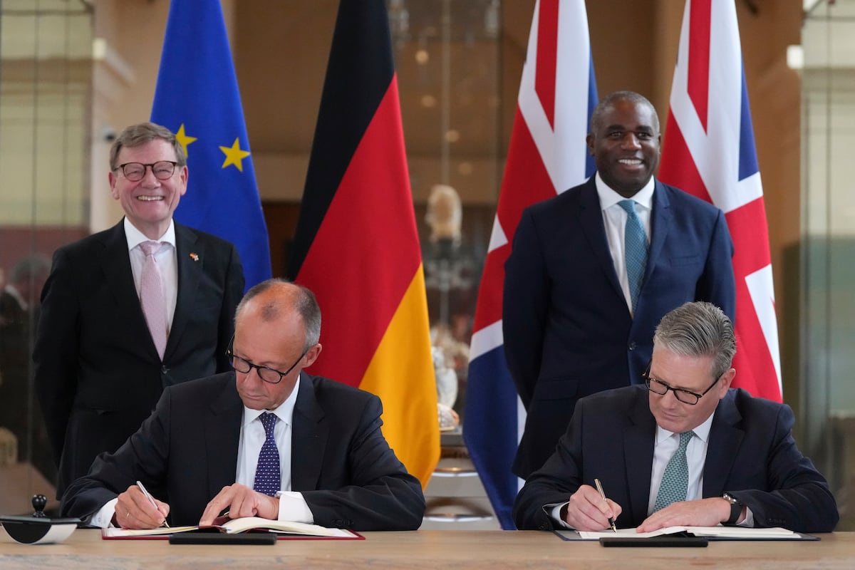 First German-UK defense pact since WWII followed by Moscow warning