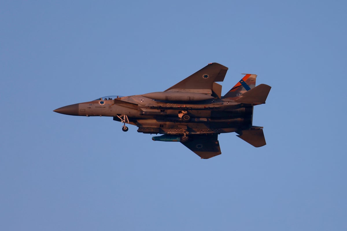 NextImg:Israel to buy 25 F-15s, with eyes on long-distance combat punch