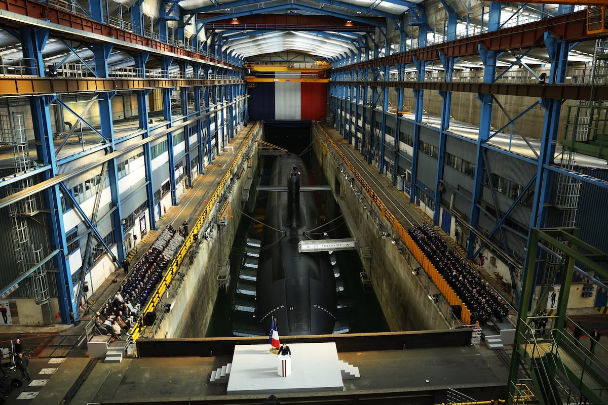 Macron opens door to deploying French nuclear forces to European allies Macron opens door to deploying French nuclear forces to European allies