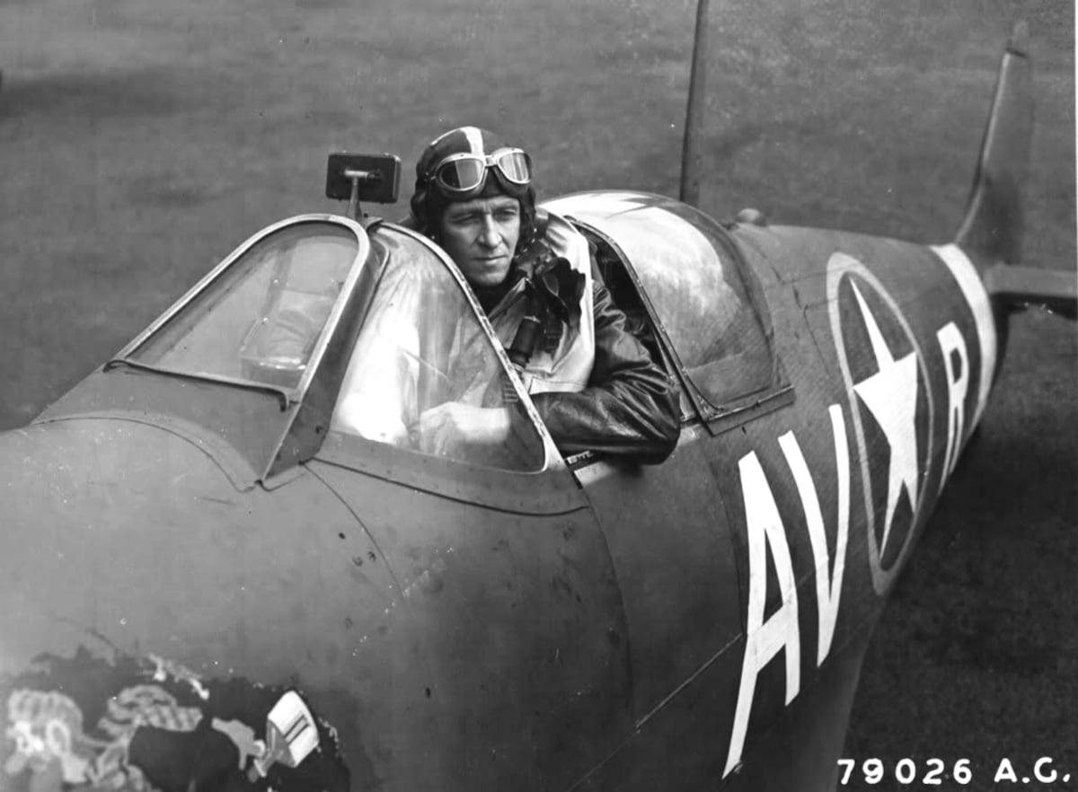 This WWII pilot crash-landed into a field hosting a Nazi soccer match