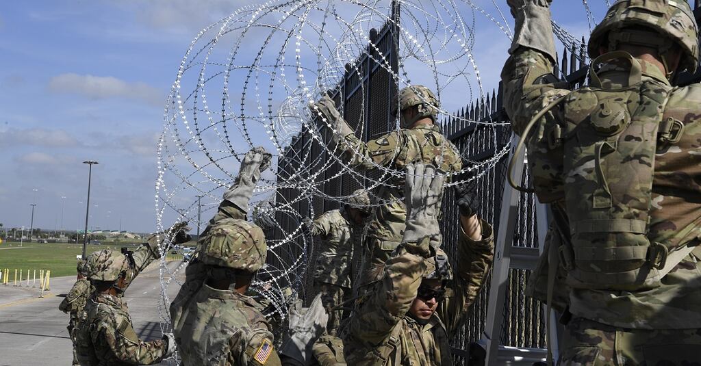 Pentagon: Troop contingent on border ‘pretty much peaked’