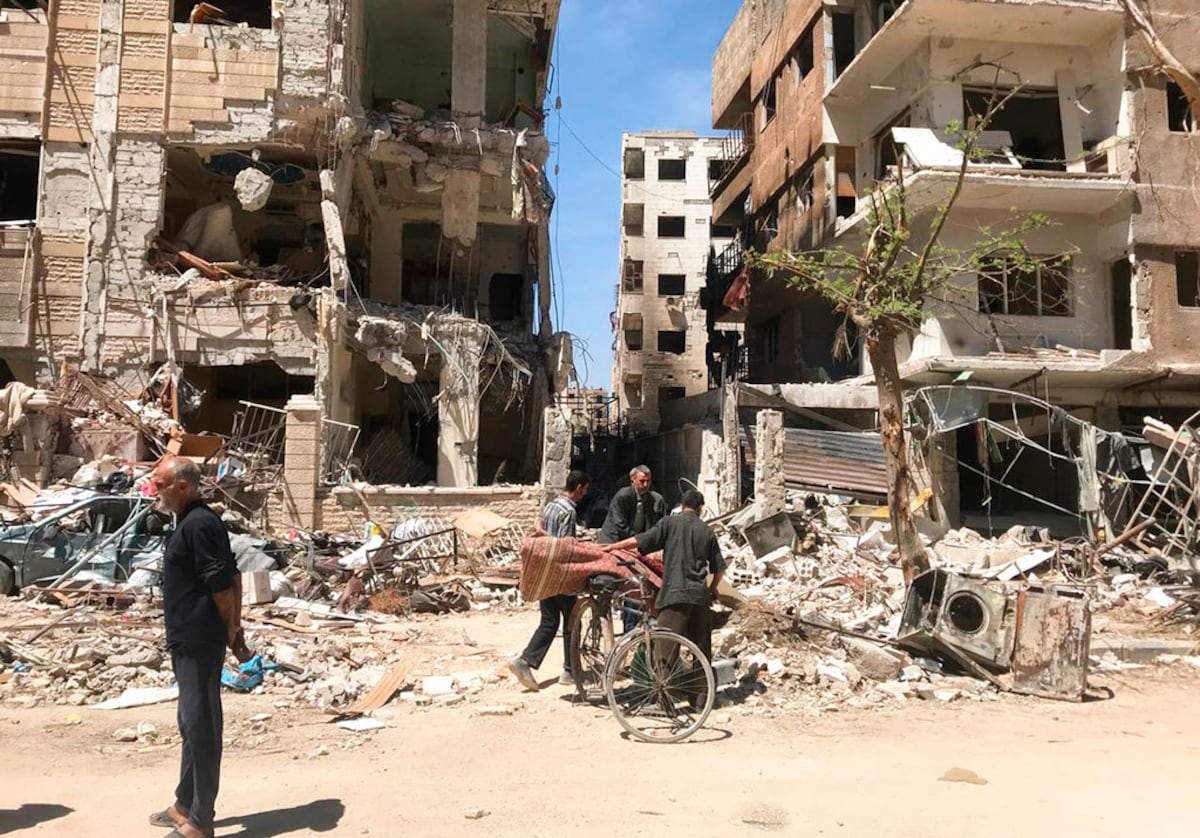 Chemical weapons team kept from alleged attack site in Syria