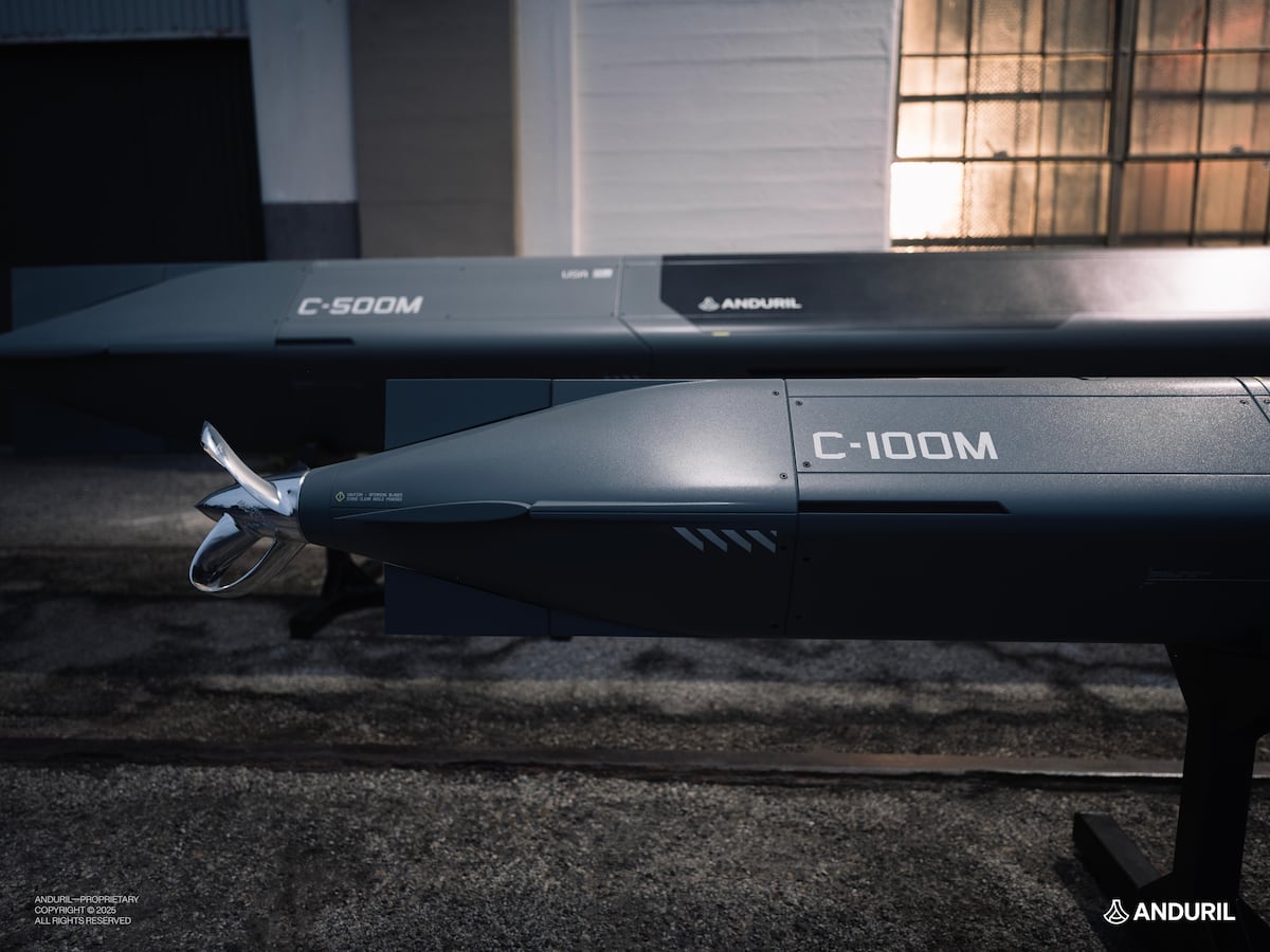 NextImg:Anduril unveils ‘Copperhead’ line of autonomous underwater vehicles