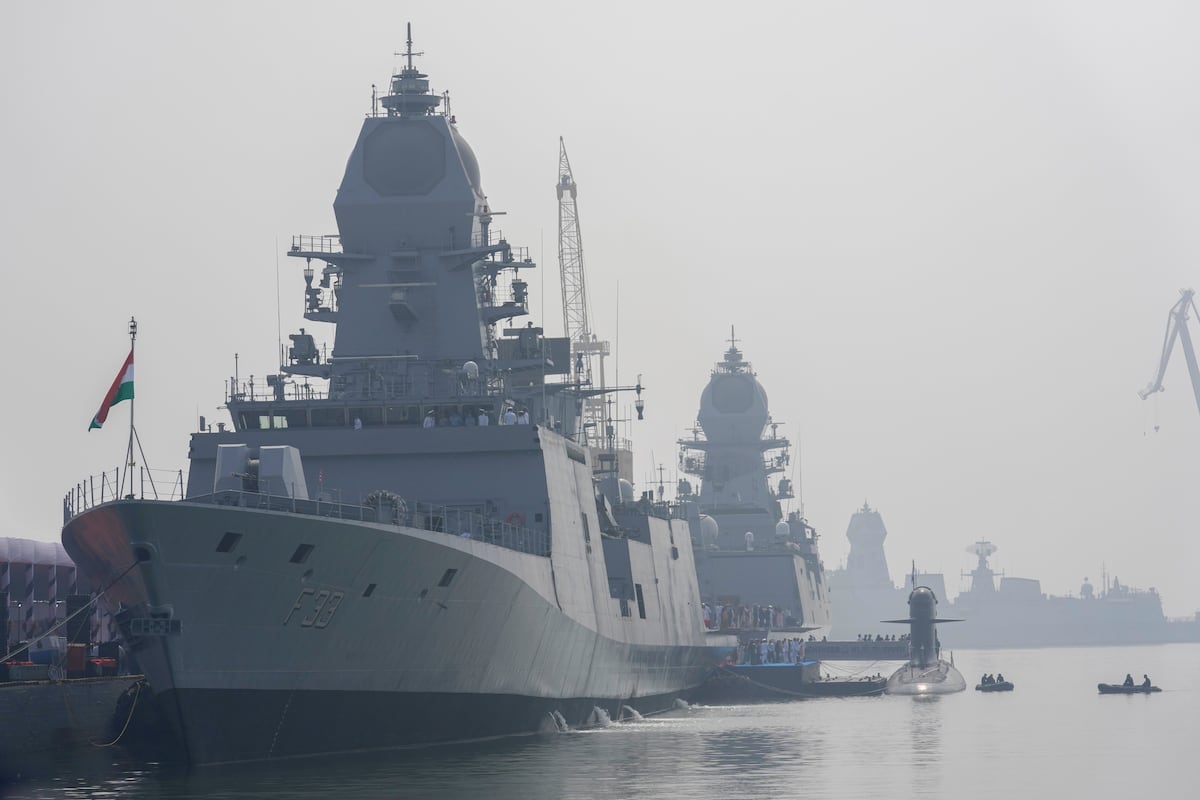 NextImg:India launches submarine, warships to counter China in Indian Ocean