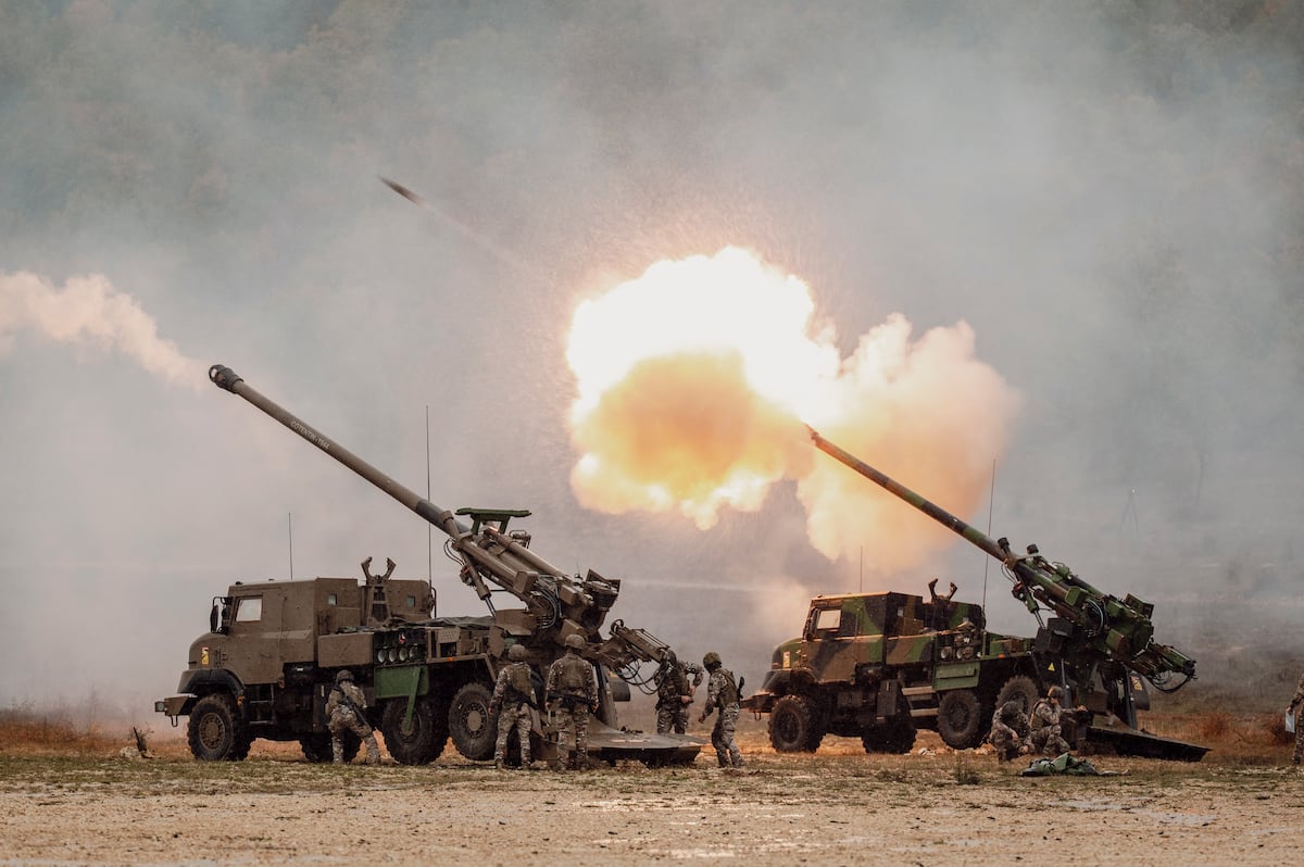 In rain and mud, French artillery unit shows lessons from Ukraine war In rain and mud, French artillery unit shows lessons from Ukraine war