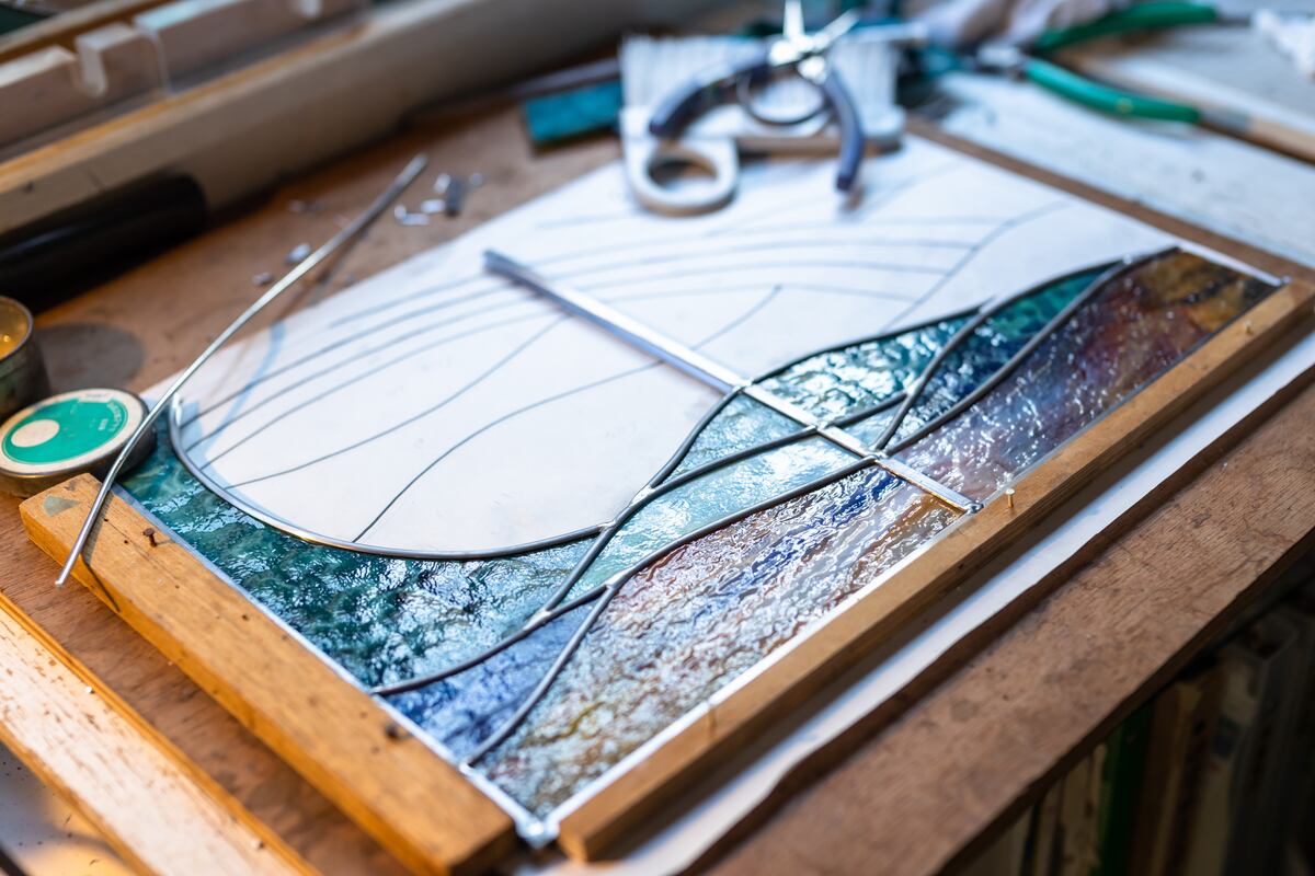 Learning the Art of Stained Glass Making