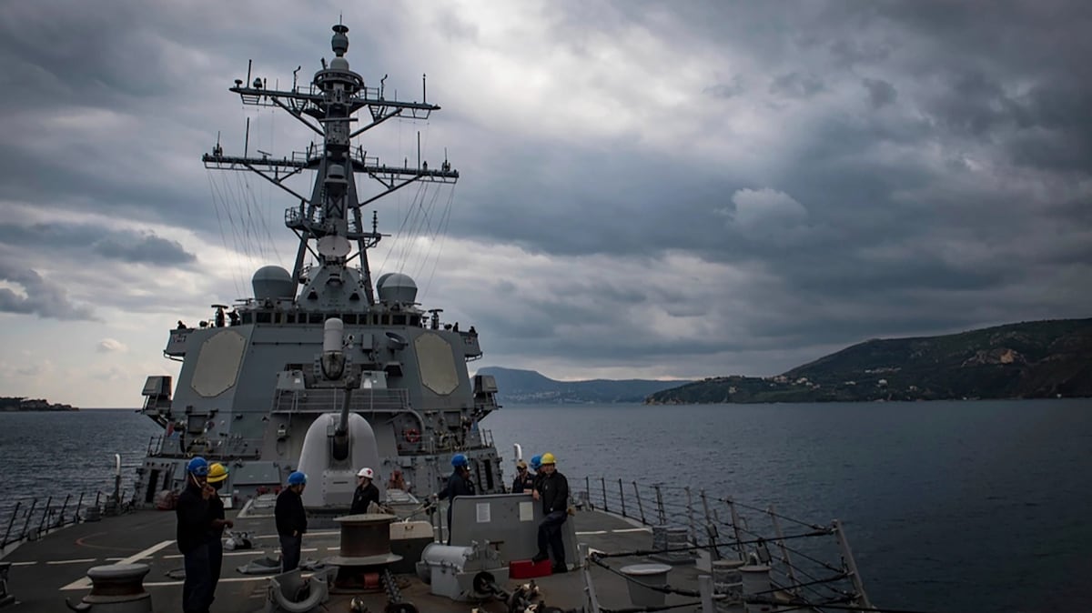 U.S. Warship Shoots Down Drones in Red Sea as Houthis Hit Merchant Ships