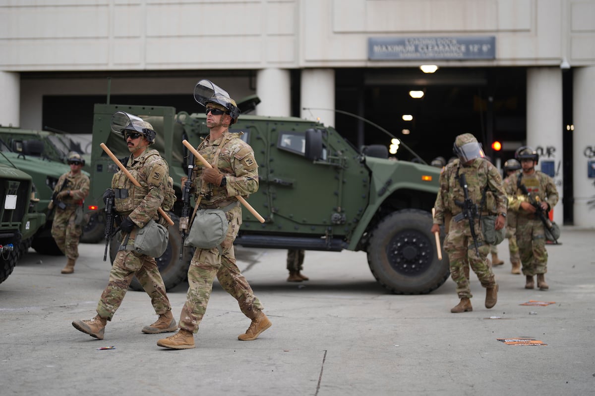 Trump orders National Guard troops to LA to quell immigration protests