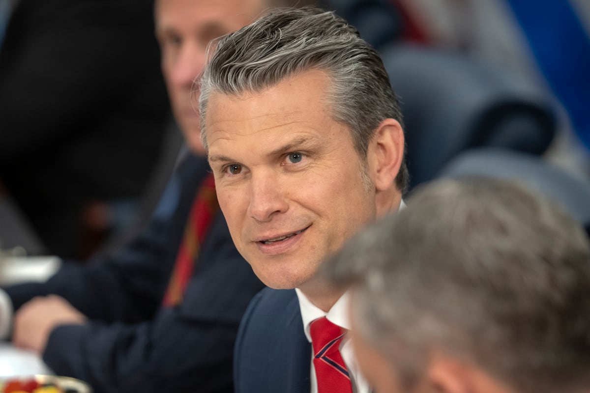 Hegseth tells lawmakers of plan to detain immigrants at 2 US bases