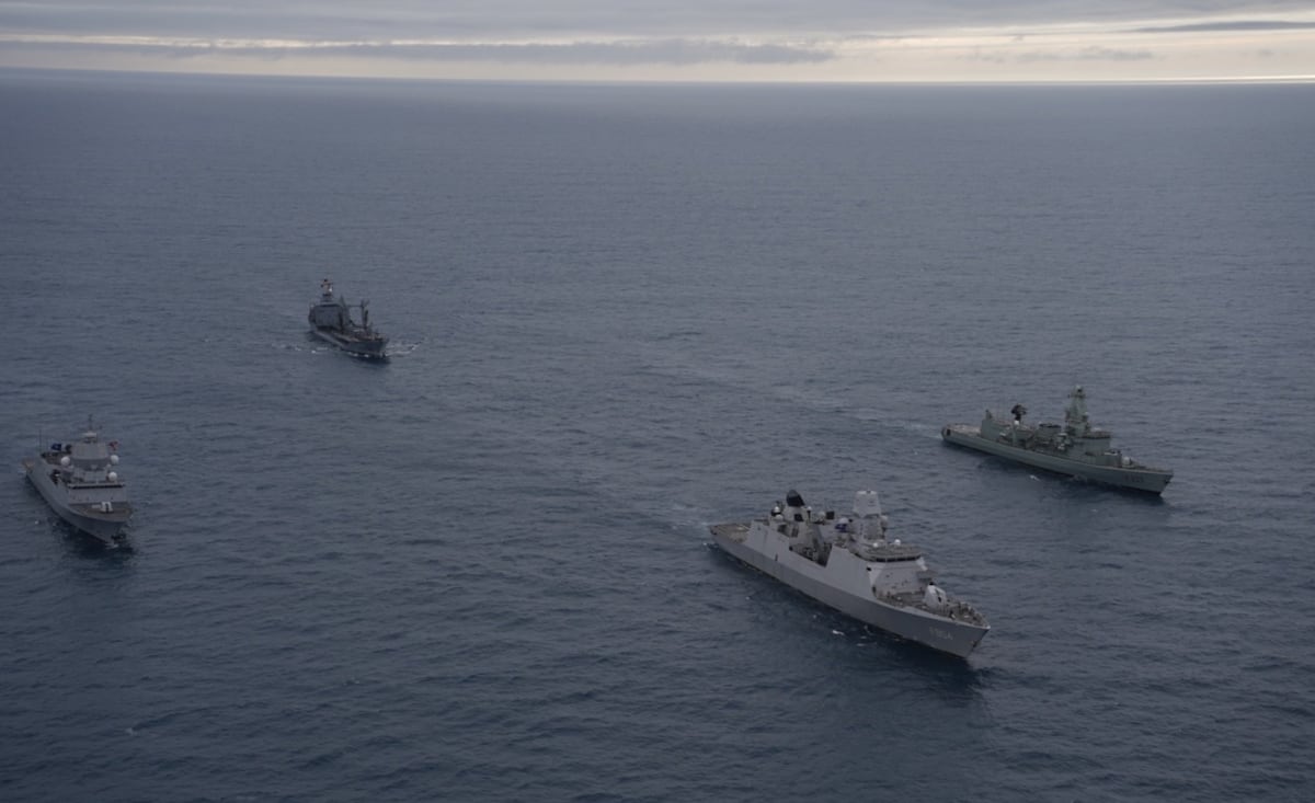 NextImg:NATO sends warships to patrol Arctic waters