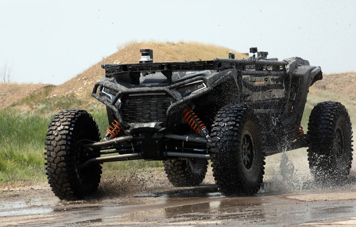 Paratroopers test autonomous vehicle with AI for mortar resupply