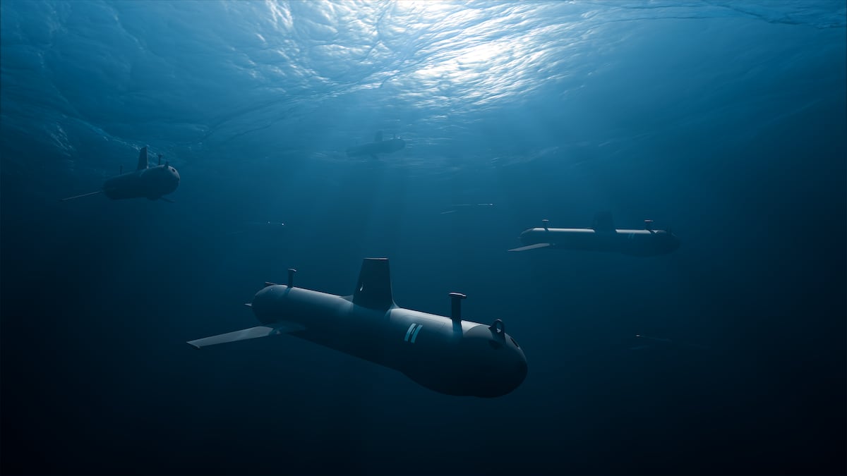 AI company Helsing unveils swarming underwater surveillance drones