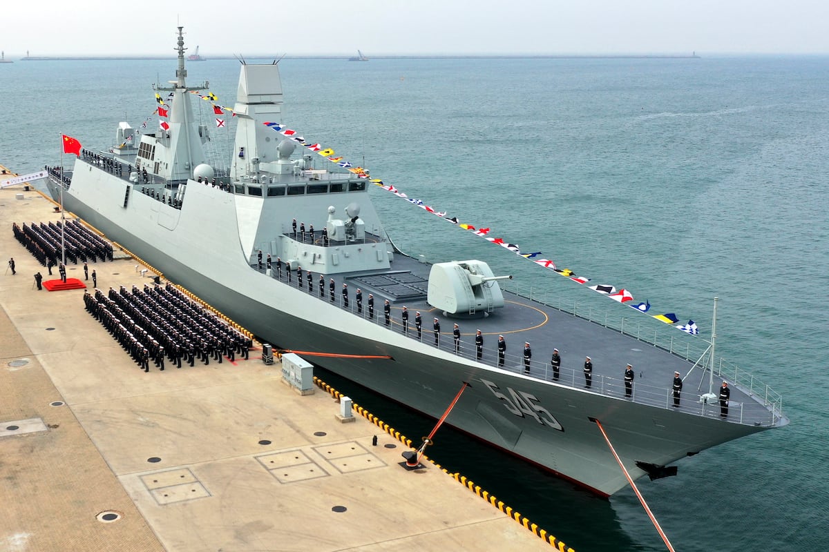 NextImg:China commissions new-generation frigate as competition rises with US