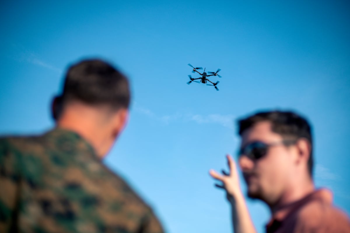 Marine training chief wants to ‘let NCOs loose’ with more drone access
