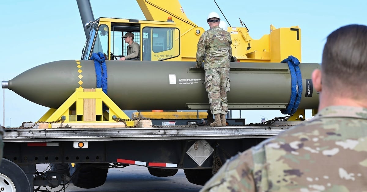 Here are the bunker-buster bombs used on Iran’s Fordo nuclear facility