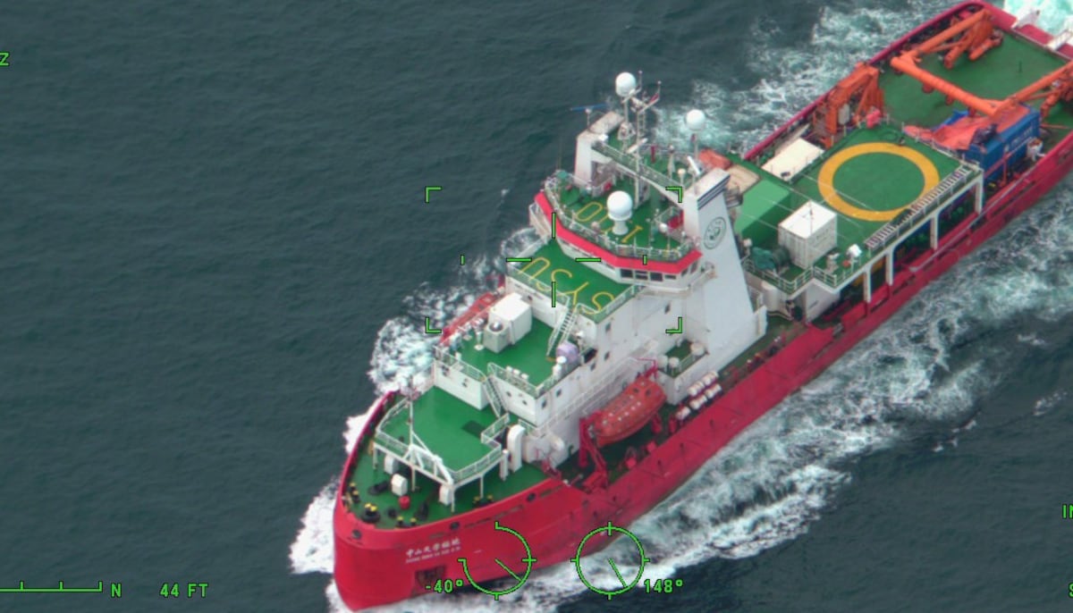 Chinese research ships in US Arctic draw Coast Guard response