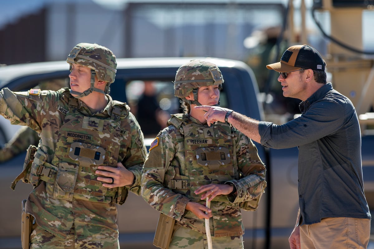 Defense Department designates second military zone on southern border
