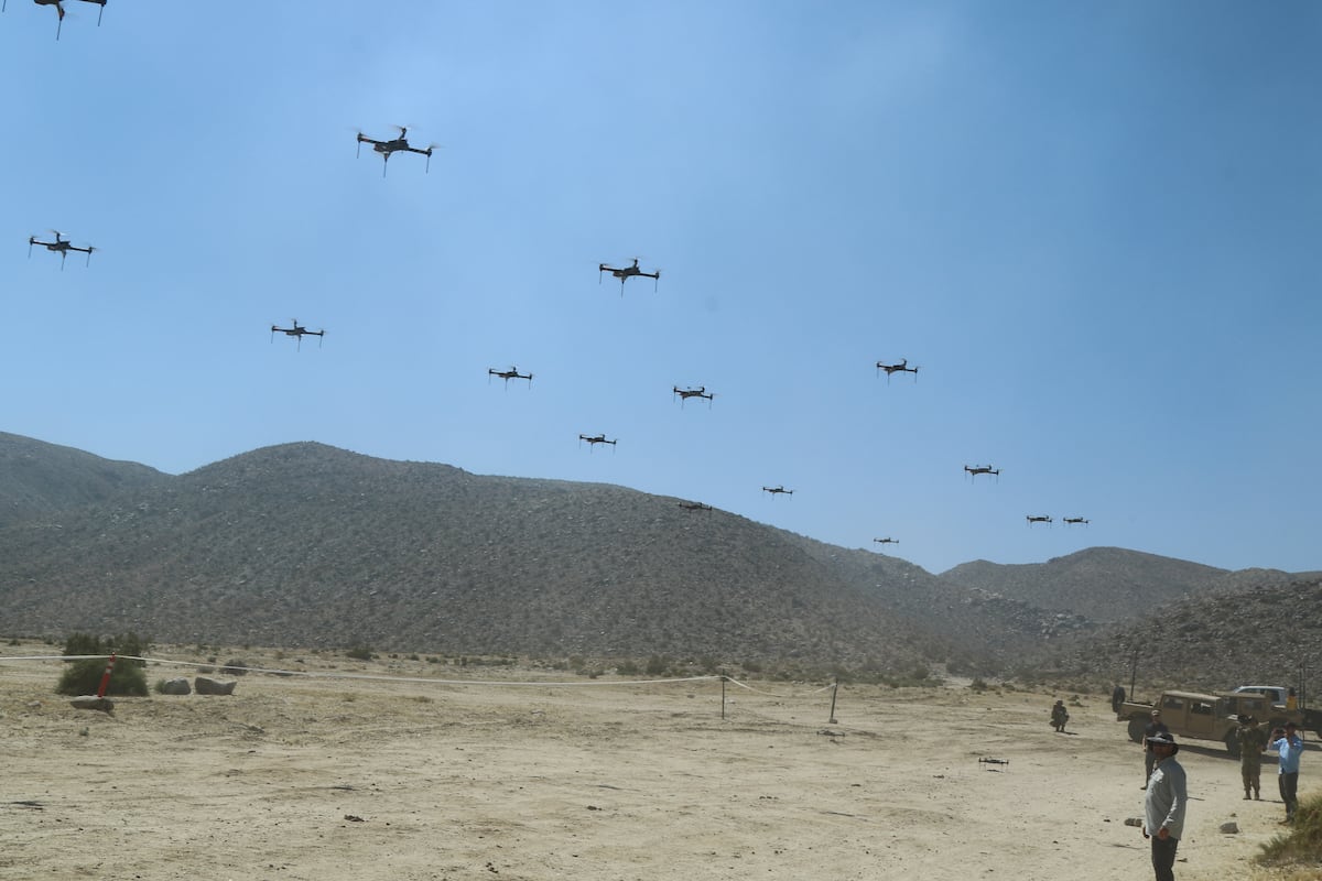 NextImg:Pentagon picks programmers to connect its Replicator drone swarms