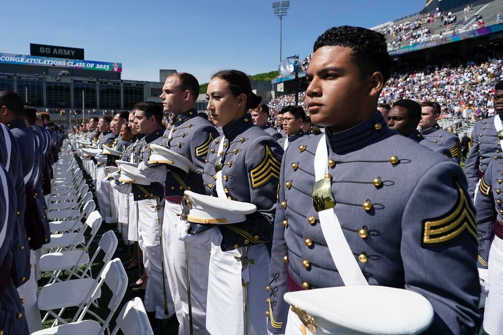 Kamala Harris welcomes West Point graduates to ‘unsettled world’