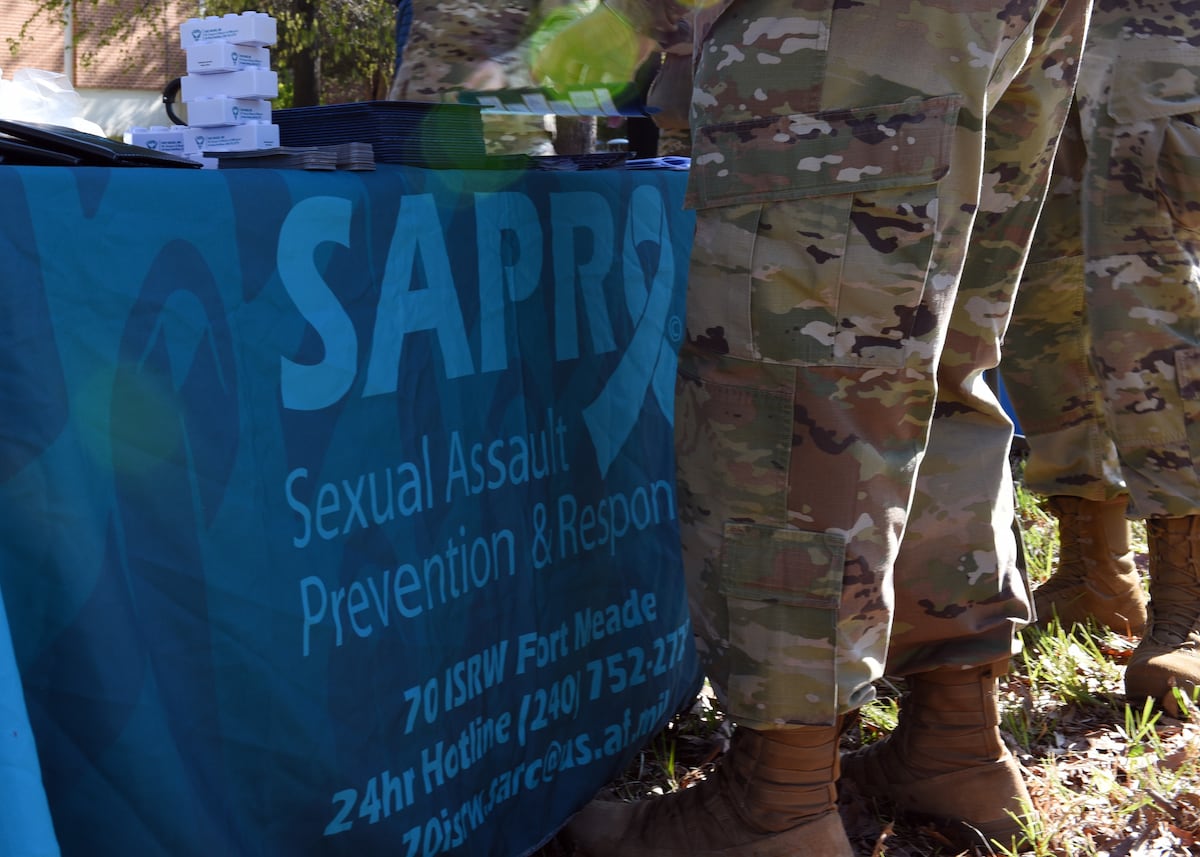 Military sexual assault reports decreased 4% last fiscal year