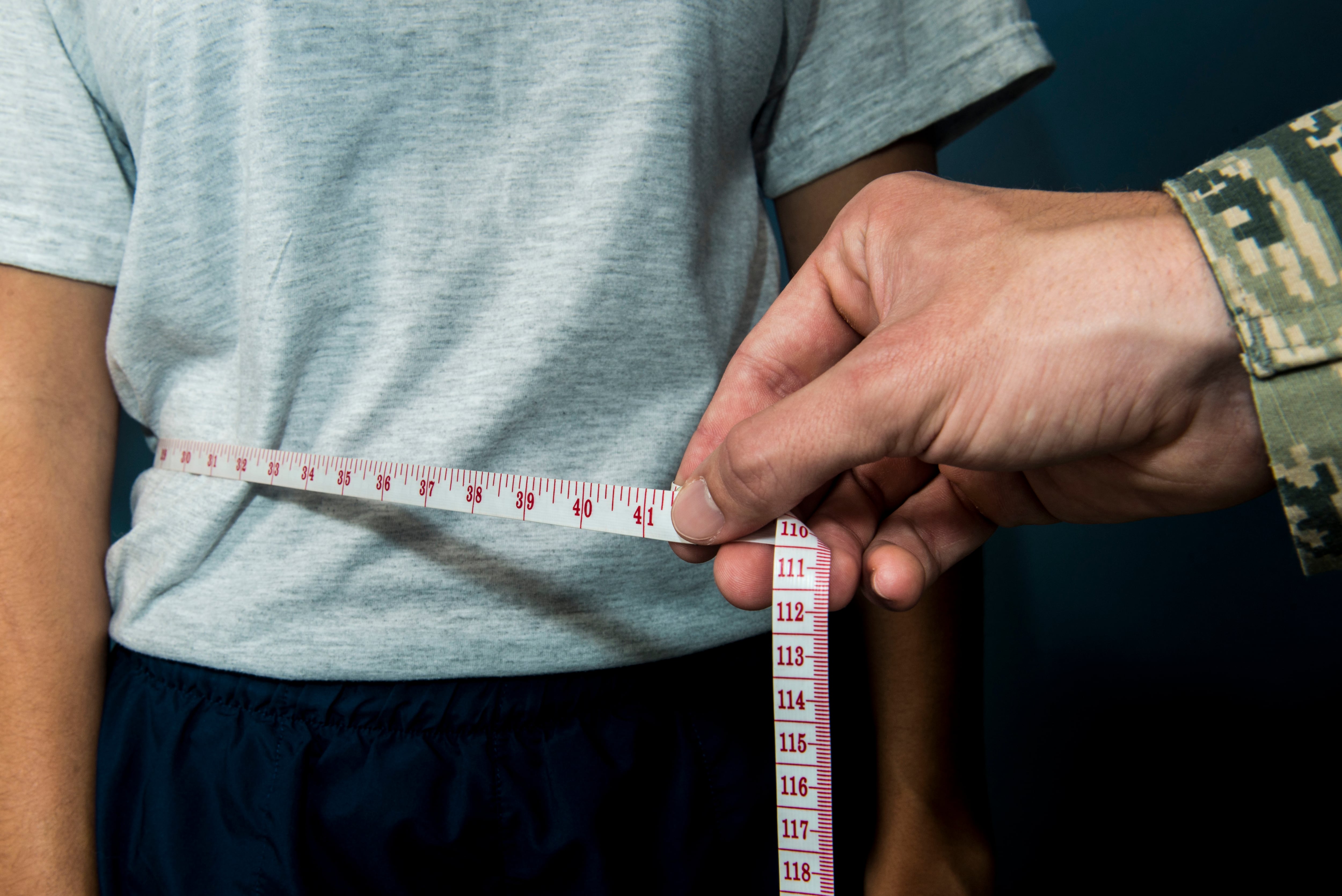 Airmen waist - to - height ratios not to be scored in physical fitness assessments
