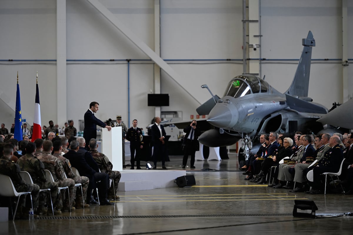 Macron puts local defense firms on notice France may buy European Macron puts local defense firms on notice France may buy European