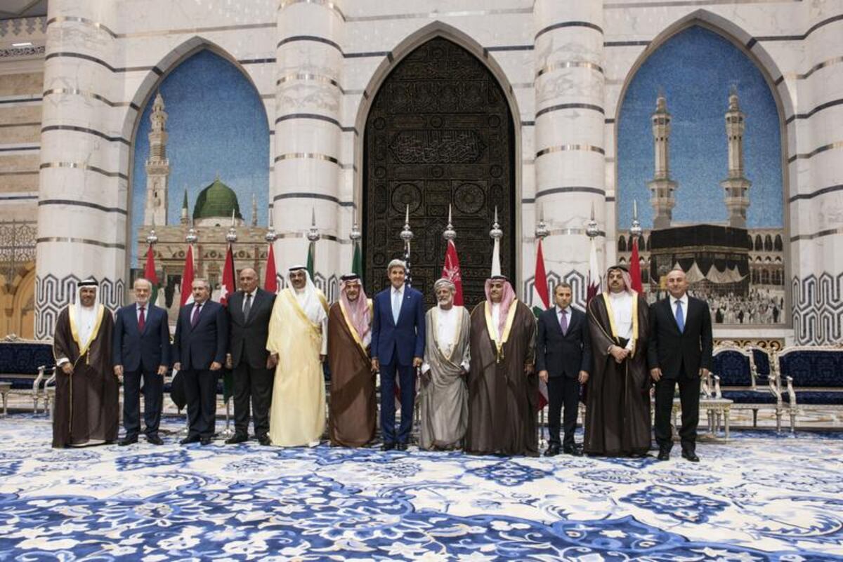 Arab allies pledge to fight Islamic State group