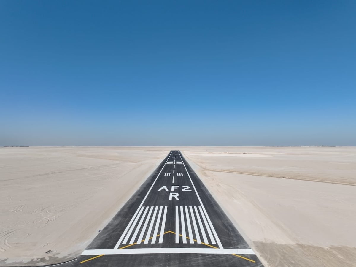 NextImg:UAE’s island-based weapons range gets an upgrade for drone practice