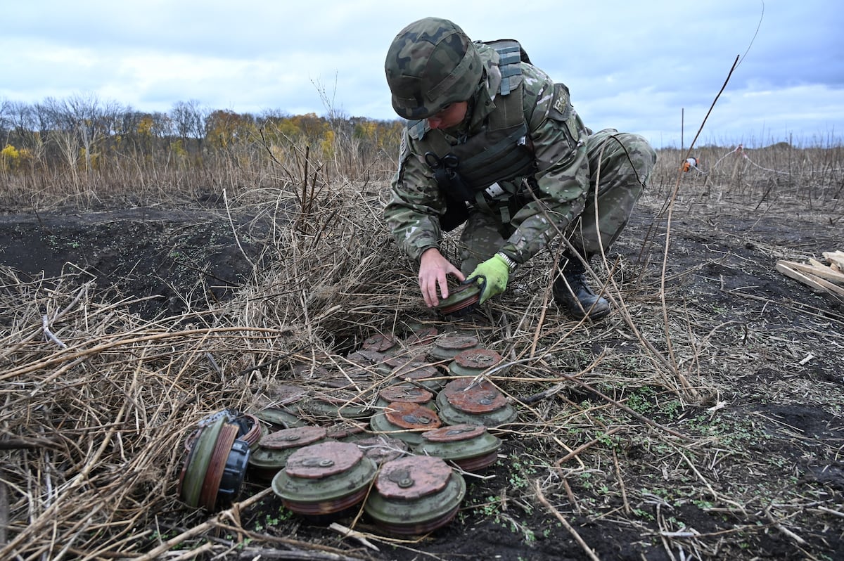 Kyiv plans exit from anti-landmine treaty as mines litter Ukraine