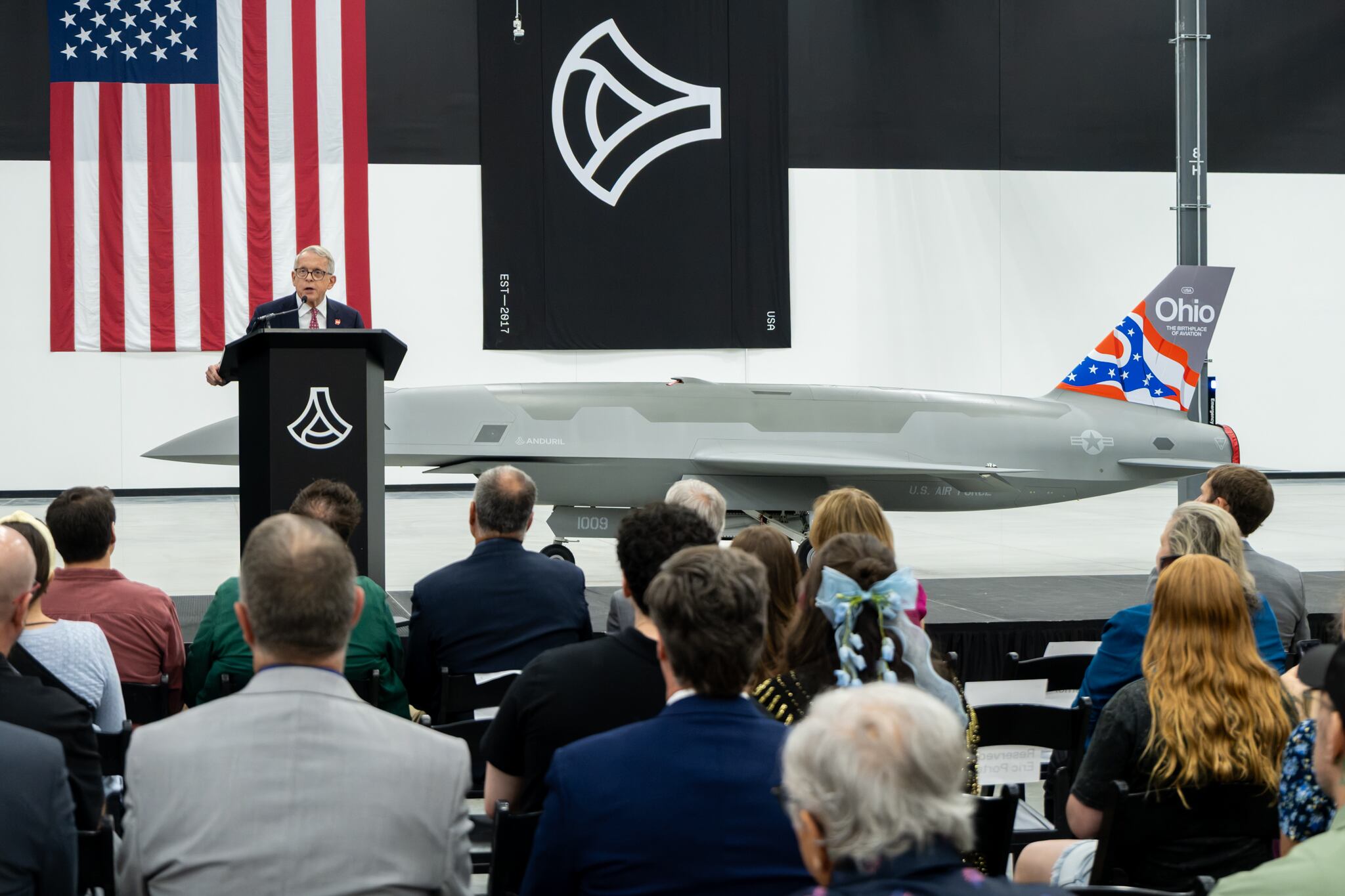 First Anduril YFQ - 44A rolls off production line for US CCA program