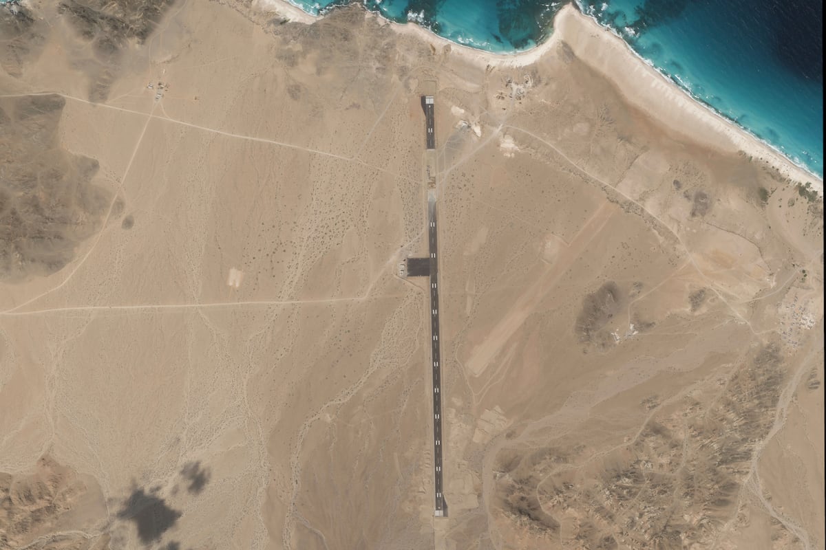 NextImg:Amid Houthi threats, a mysterious airstrip appears on Yemeni island