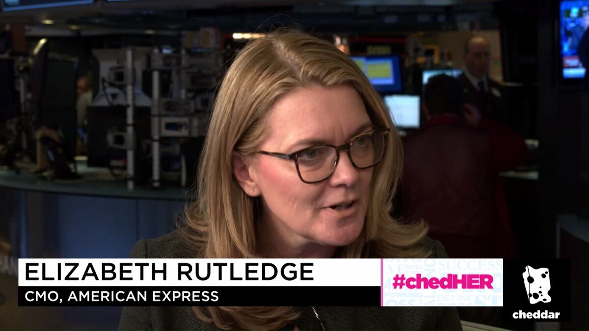 Elizabeth Ruttledge Speaking Elizabeth Rutelidge is Named the New CMO at American Express