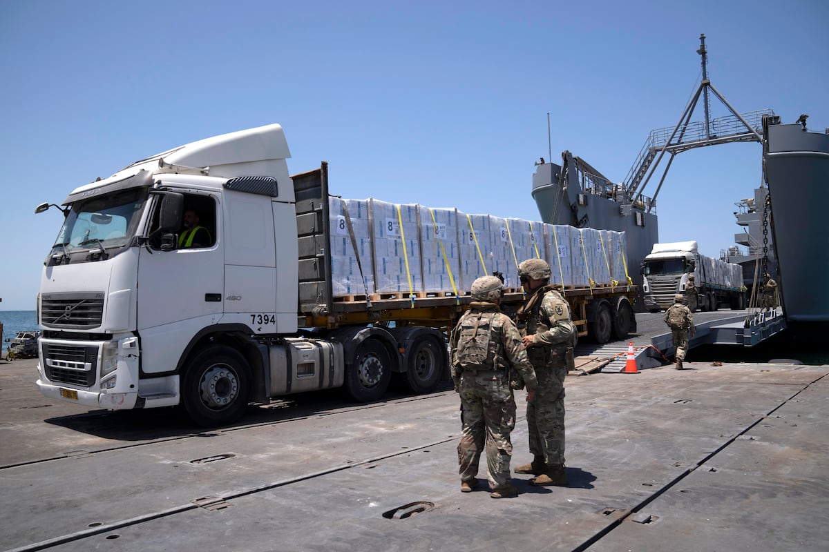 NextImg:What lessons did the US Army learn from the Gaza aid pier mission?