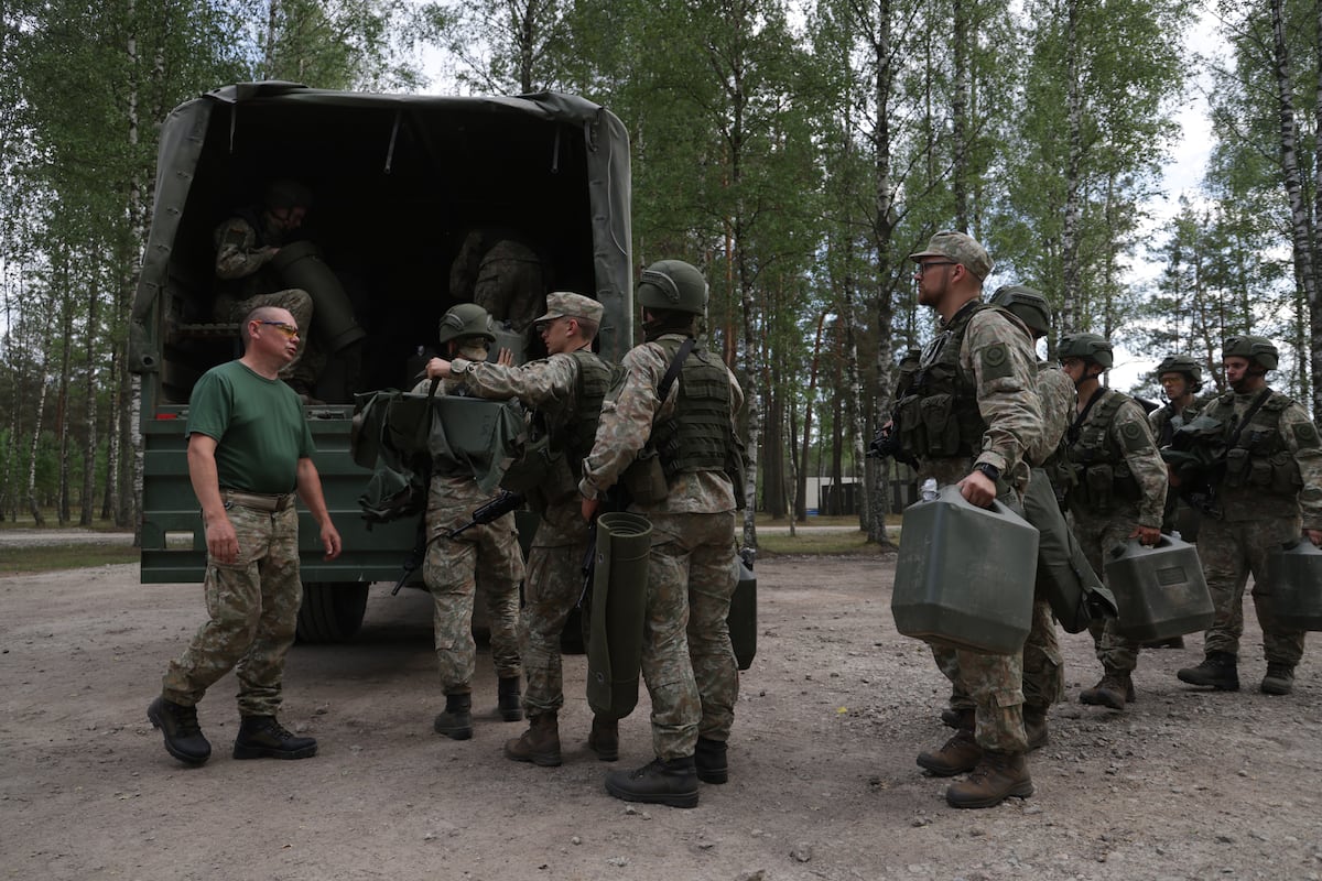 NextImg:Work begins on Germany’s 5,000-strong military base in Lithuania