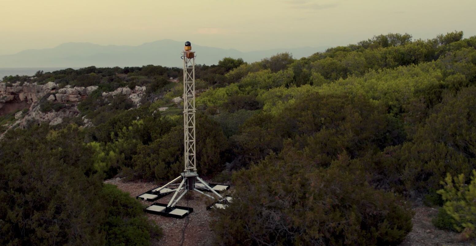 Outpost autonomous towers to monitor Greek islands for threats