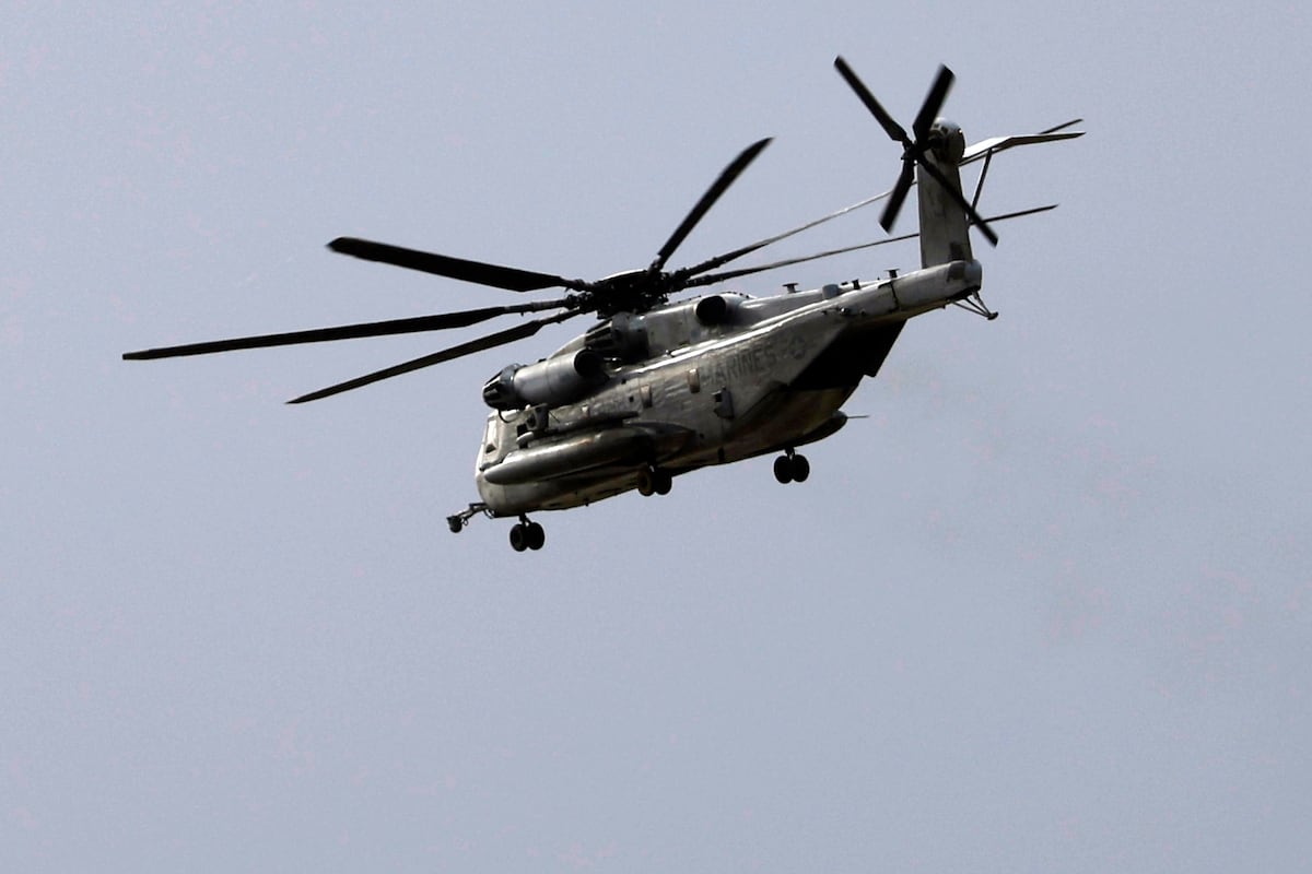 Night vision goggles, weather likely factors in Marine helo crash