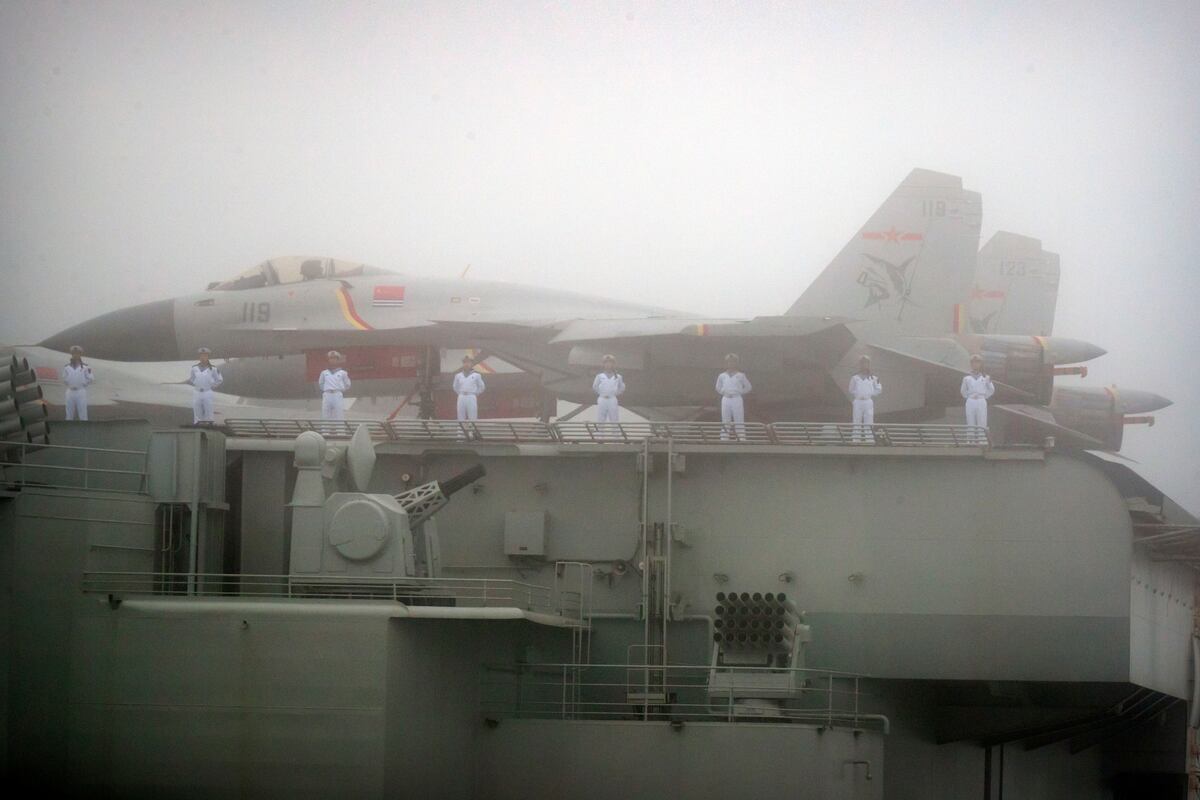 China aircraft carrier fleet passes near rival Taiwan; says American ...