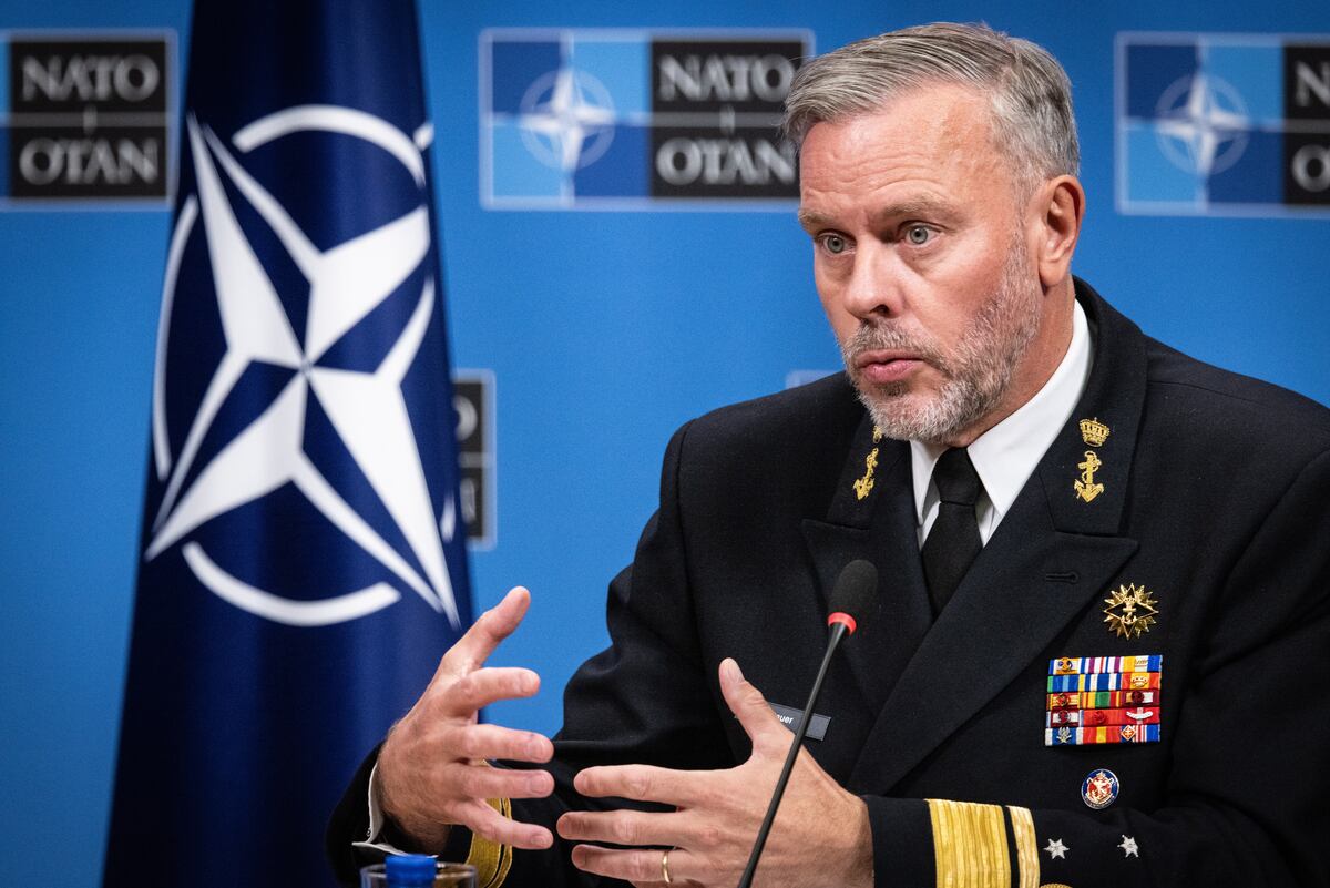 NextImg:NATO military head Bauer talks Baltics, Ukraine and club bouncers
