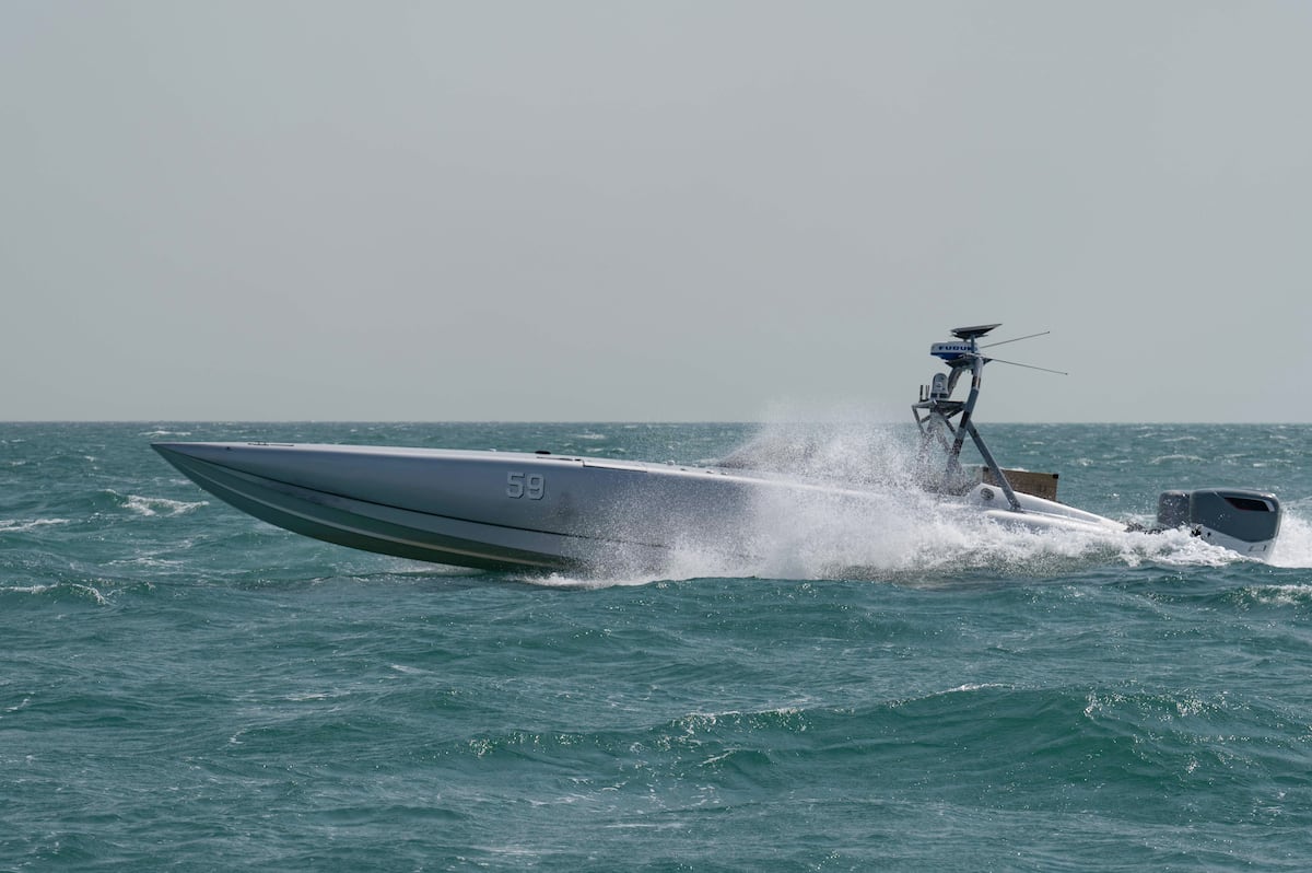 Pentagon puts out call for robot boats that launch attack drones Pentagon puts out call for robot boats that launch attack drones