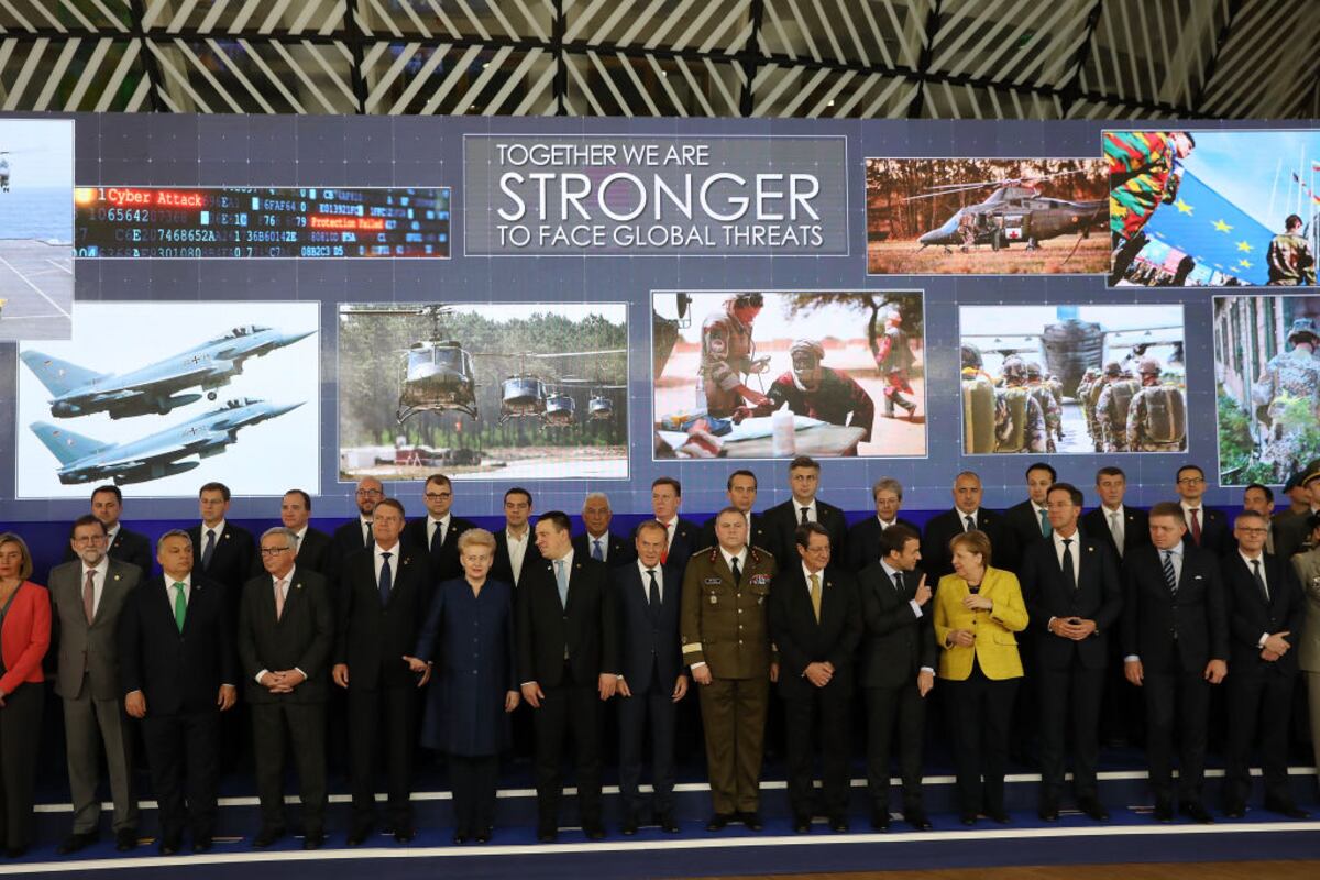 US cautiously watching EU military proposal
