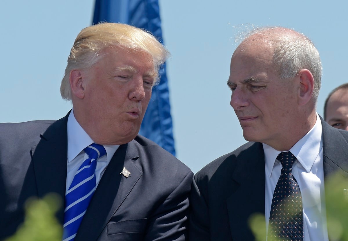 Report: John Kelly talked Trump out of withdrawing US troops from South  Korea