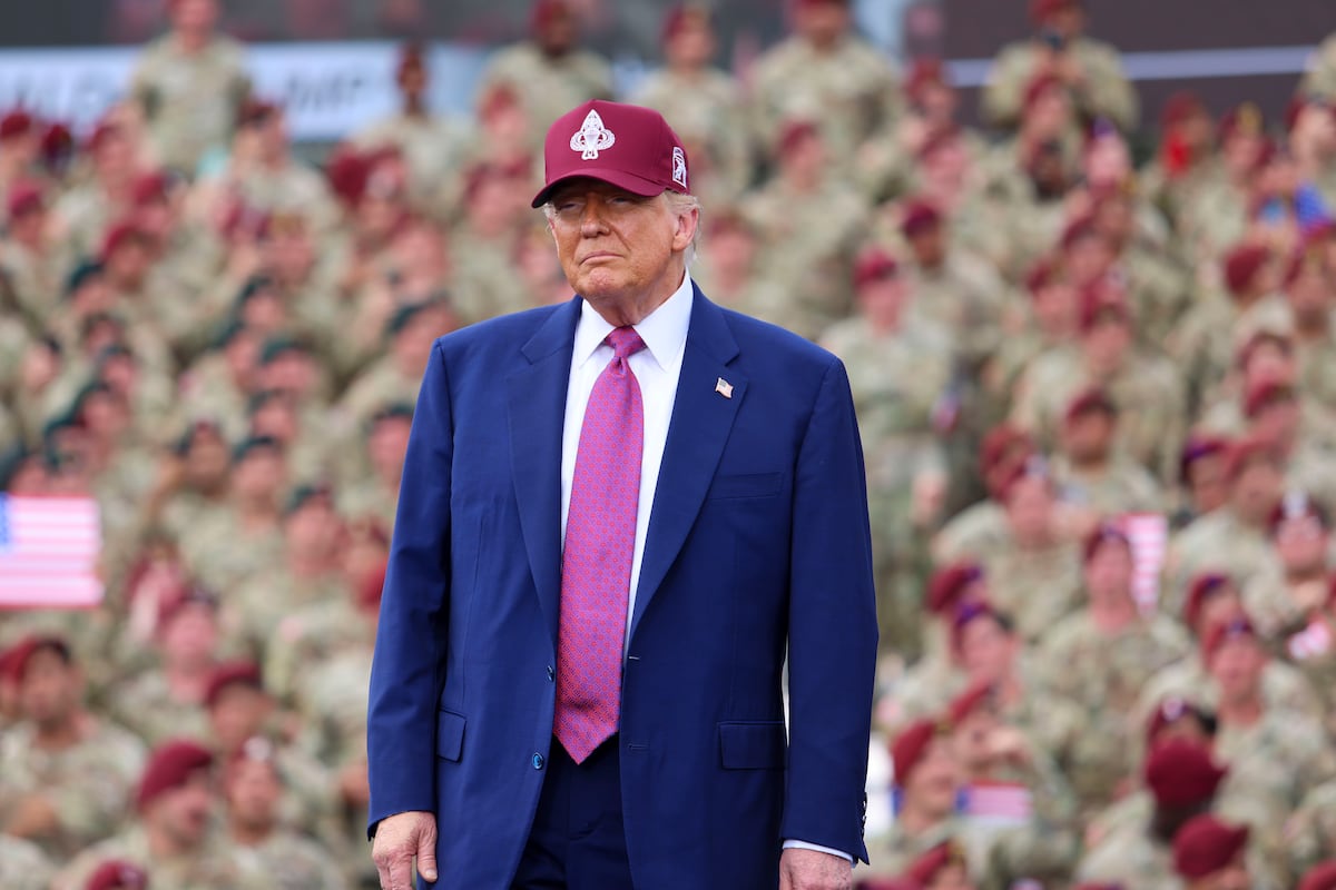 Soldiers screened for appearance and politics ahead of Trump visit