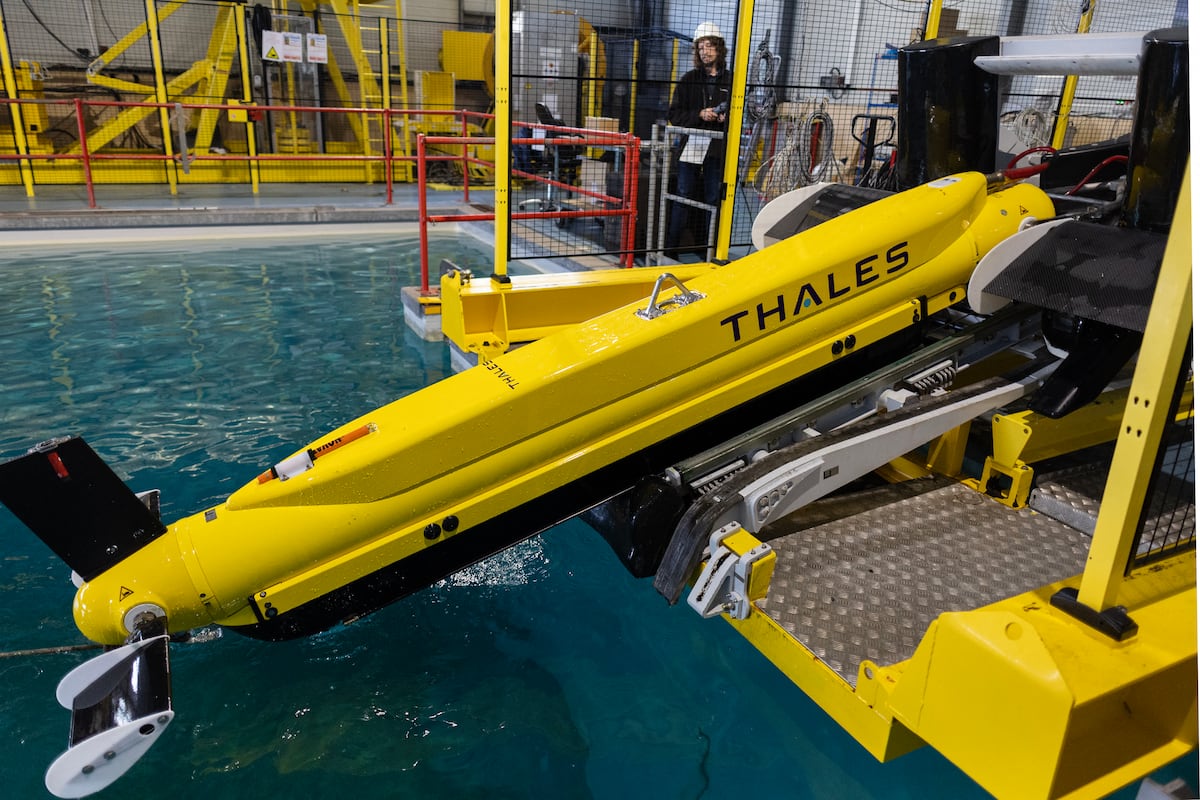 Thales to buy French underwater-drone maker Exail in .5 billion deal Thales to buy French underwater-drone maker Exail in .5 billion deal
