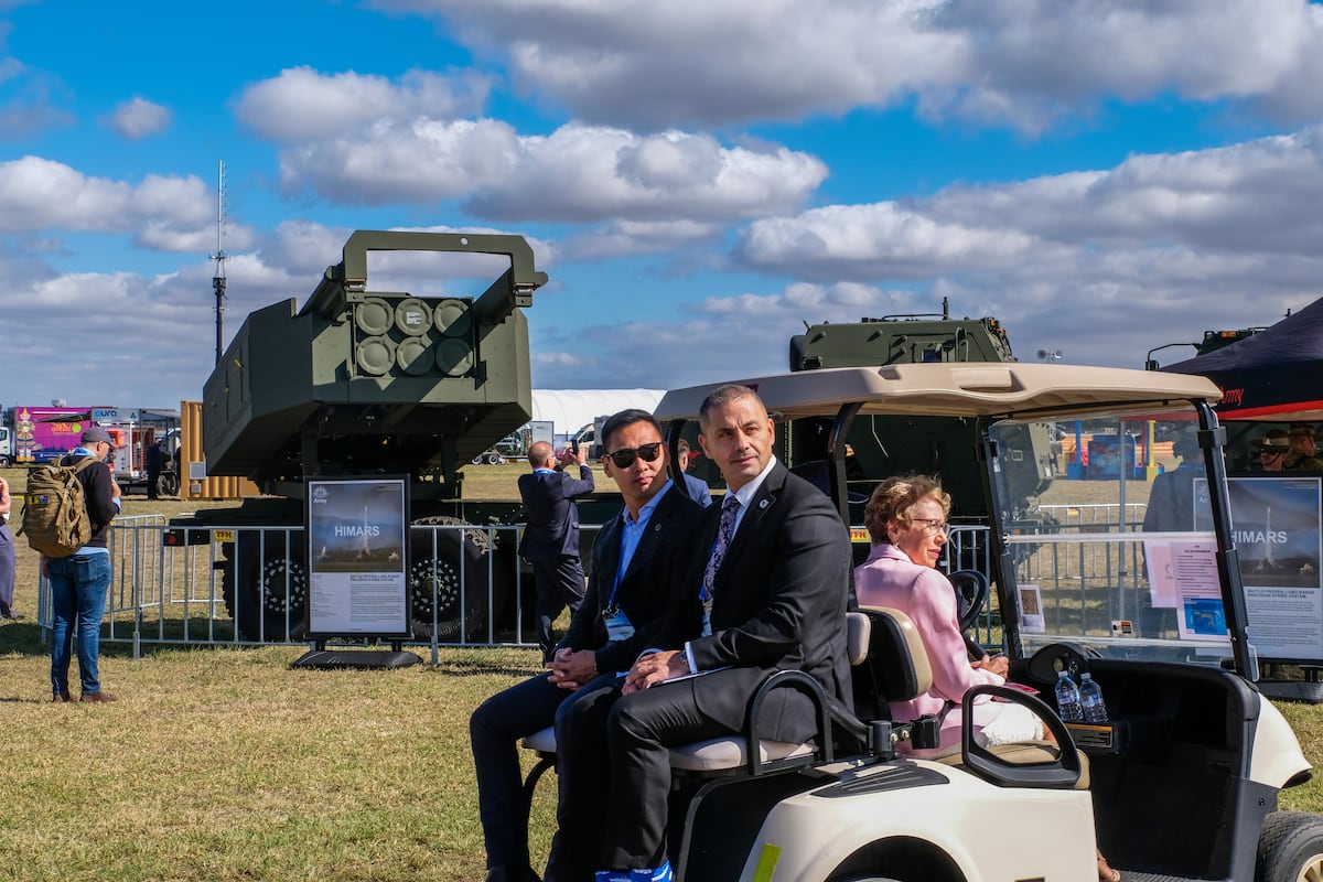 Australia touts first GMLRS artillery rocket assembled Down Under Australia touts first GMLRS artillery rocket assembled Down Under