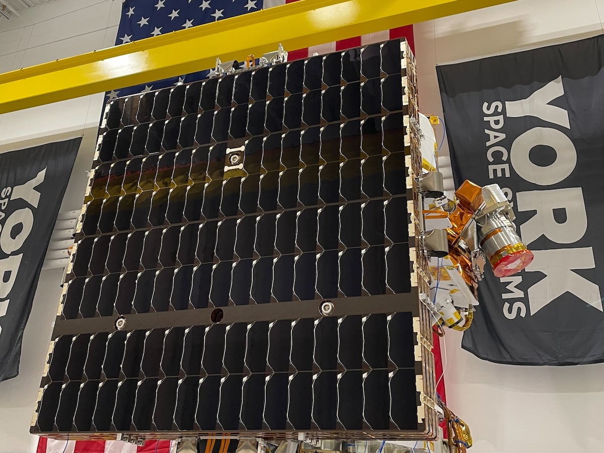York’s experimental communications satellite ready for launch