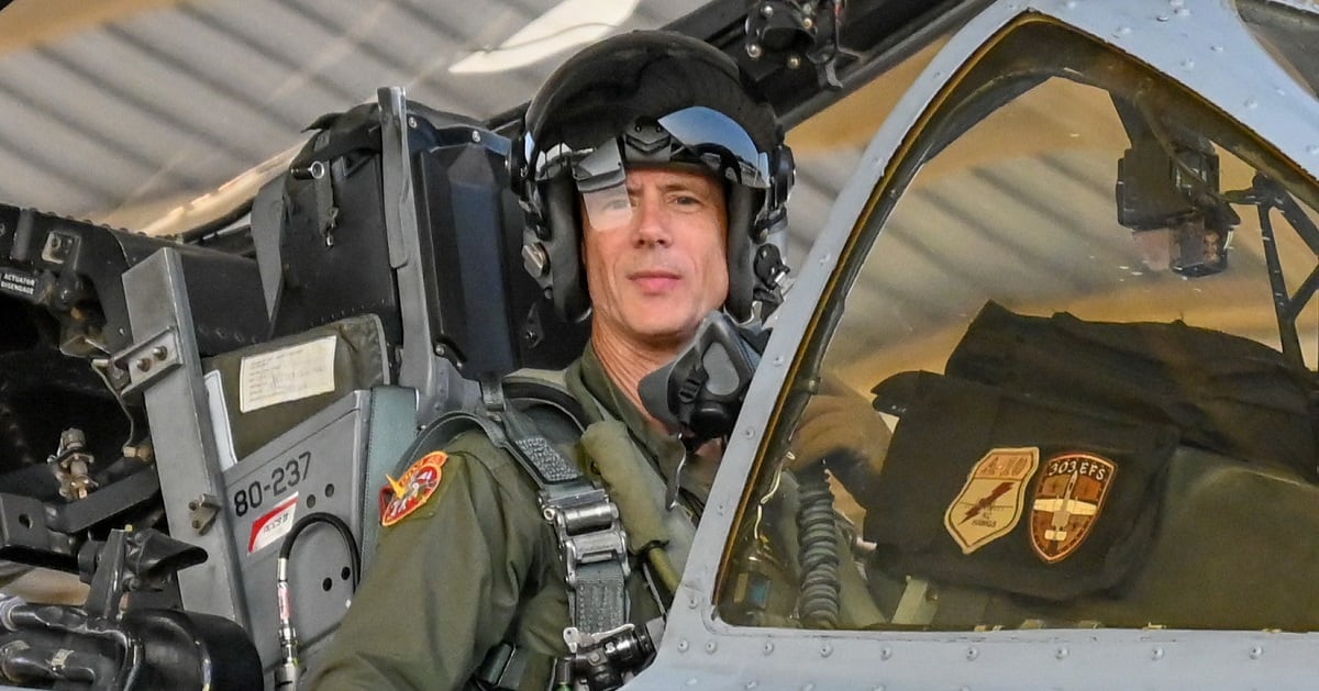 Meet Lt. Col. John Marks, the airman with the most time in the A 