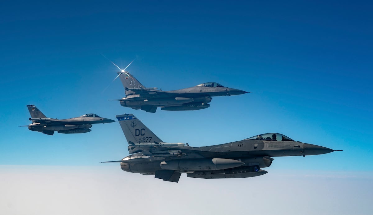 F-16s intercept Russian spy planes near Alaska two days in a row F-16s intercept Russian spy planes near Alaska two days in a row