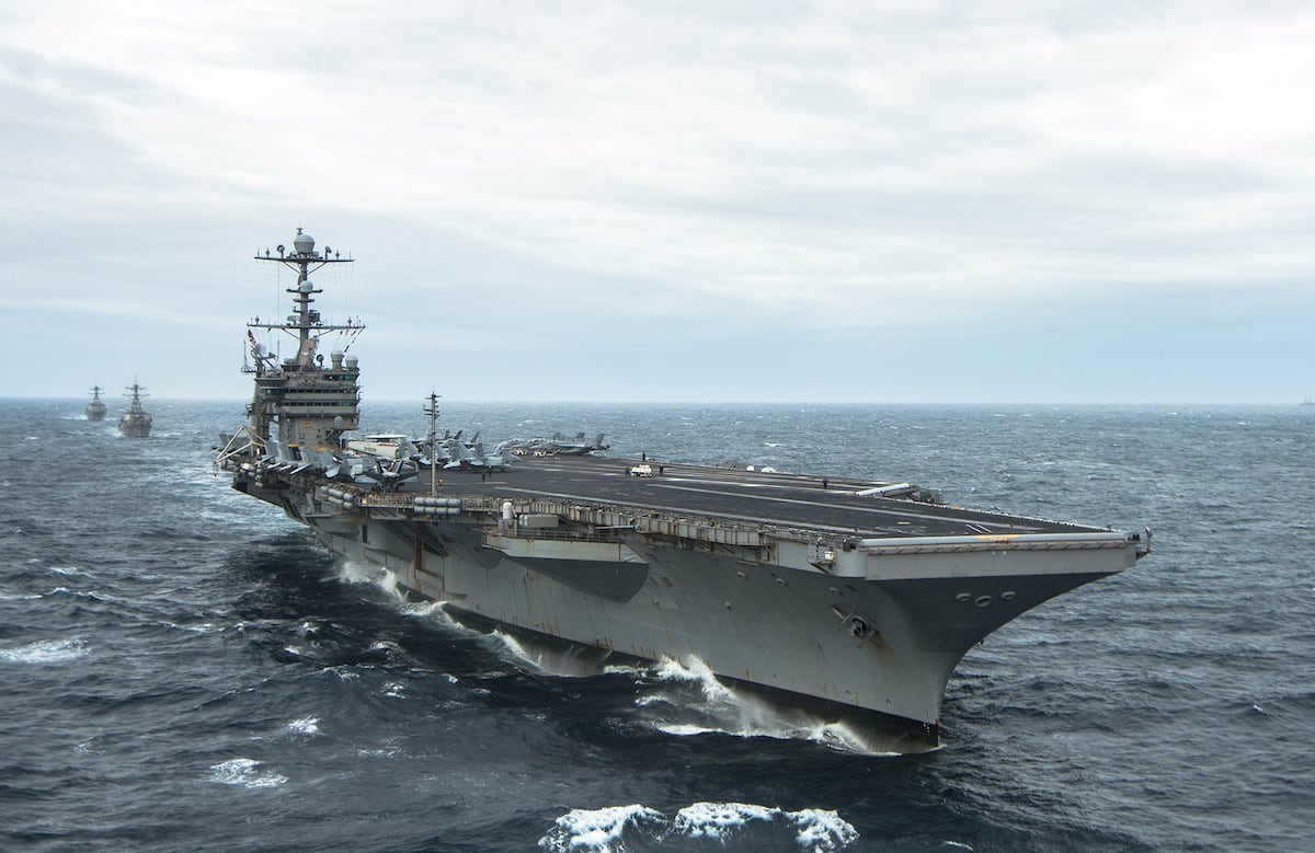 Navy suspends search for missing USS George Washington sailor